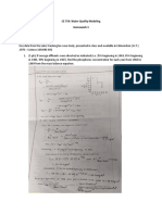 CE 759: Water Quality Modeling Homework 3