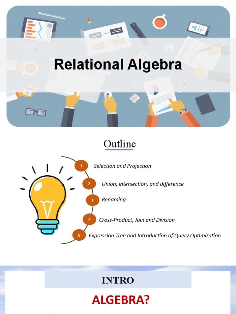 Understanding Relational Algebra Basics | PDF | Relational Database ...
