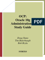 Oracle 10g Administration II Study Guide