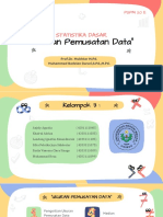 Median dari data tunggal dengan banyak datanya ganjil yaitu 3.Median diambil dari data tengah setelah data disusun dari kecil ke besar