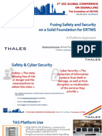 Fusing Safety and Security On A Solid Foundation For ERTMS