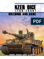 Panzer Dice - Eastern Front - Rulebook and Game