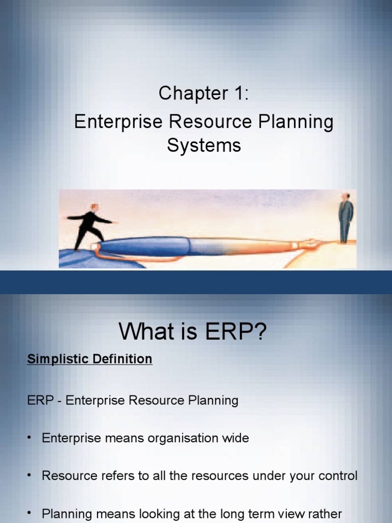 Enterprise Resource Planning Systems | PDF | Enterprise Resource ...