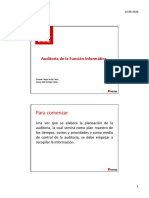 PPT4 Auditoria Funcion Informática II