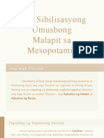 Mga Sibilisasyong Umusbong Malapit Sa Mesopotamia