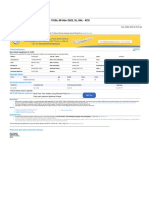 Booking Confirmation On IRCTC, Train: 17626, 08-Mar-2022, SL, RAL - KCG