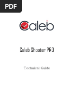 Caleb Shooter PRO: Technical Guide