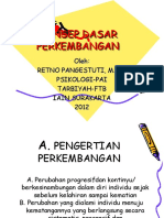 Konsep dasar dan Fase perkembangan