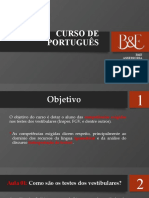 Curso de Português - Slides