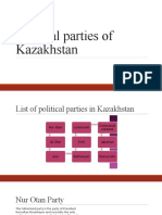 Political Parties of Kazakhstan