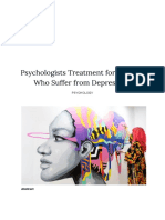Psychologists Treatment For Patients Who Suffer From Depression