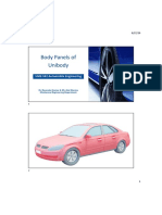 Unibody Automobile Body Panels