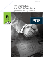 Service Organization Control (SOC 2) Compliance Using RidgeBot Security Validation