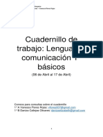 Cuadernillo de Trabajo - Lenguaje y Comunicación 1 Básicos
