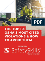 The Top 10 OSHA's Most Cited Violations & How To Avoid Them