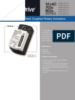 Spring Return Direct Coupled Rotary Actuators: Series