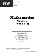 Math 6 Q2-Week 5-8