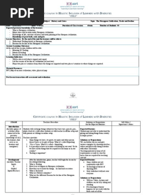 UDL Lesson Plan