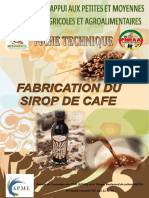 Fabrication Du Sirop de Café