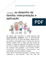Teste da Família: interpretação e aplicação