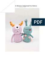 Crochet Little Monsters Amigurumi Free Pattern
