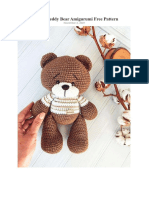 Crochet Teddy Bear Amigurumi Free Pattern