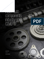 Indian Auto Components Industry Post Covid19