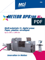 Multi-Substrate XL Digital Press: Paper, Plastics, Envelopes
