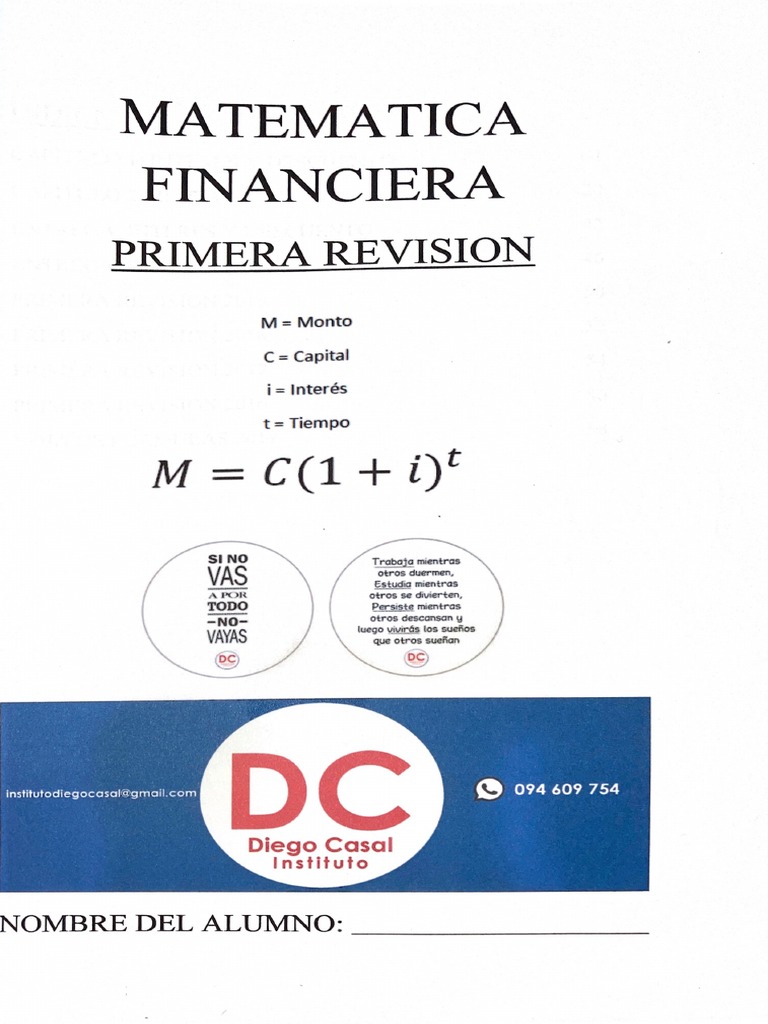 Libro Matematica Financiera | PDF