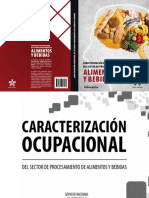 2014 - Caracterización Ocupacional Sector Alimentos en Colombia