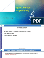 Lecture-1 - Object Oriented Programming Introduction