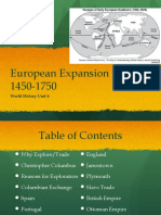 Unit 6-European Exploration