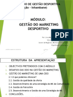 Marketing Desportivo 2 - Ii Curso Avançado de GD