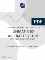 Unmanned Aircraft System: Special Uas Project