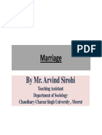 Marriage: by Mr. Arvind Sirohi