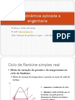 Aula 3a - Ciclo Rankine Simples Real