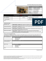 Caterpillar: System Specification Sheet