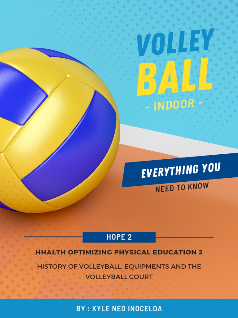 Volleyball Infographic PDF Volleyball Ball Games