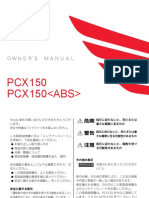 PCX150 KF30 Owner's Manual 30K97A00 - 0