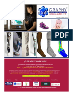 3D Graphy Workshop On Orthotics & Prosthetics Tobeheldon27 March 2021