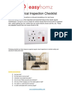 Electrical Checklist Tips and Planningl