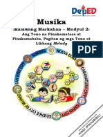 Musika4 - q2 - Mod2 - Ang Pinakamataas at Pinakamambaba TonoPagitan NG Mga Tono at Likhang Melody