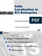 India Localization in Enterprise Release