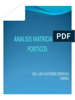 Analisis Matricial de Porticos