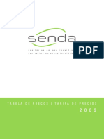 Senda - Tabela Precos 2009