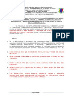 Aviación Militar Bolivariana: Instrucciones para examen médico de aspirantes preseleccionados