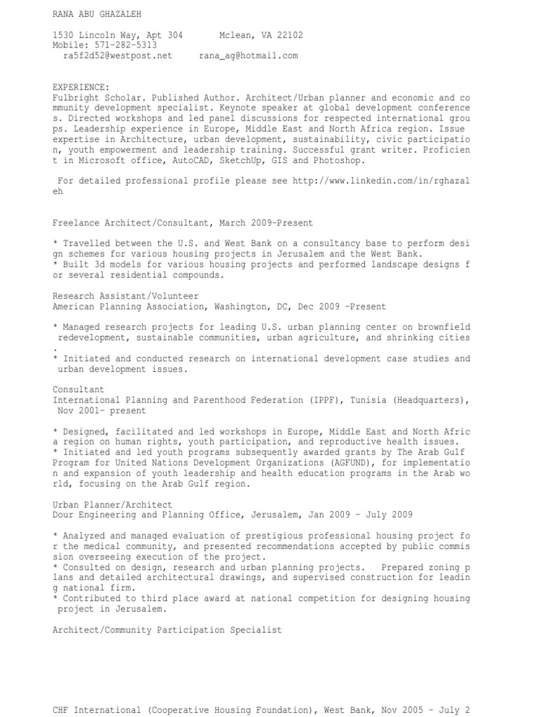 Urban Planner | PDF | Urban Planning | Economic Development