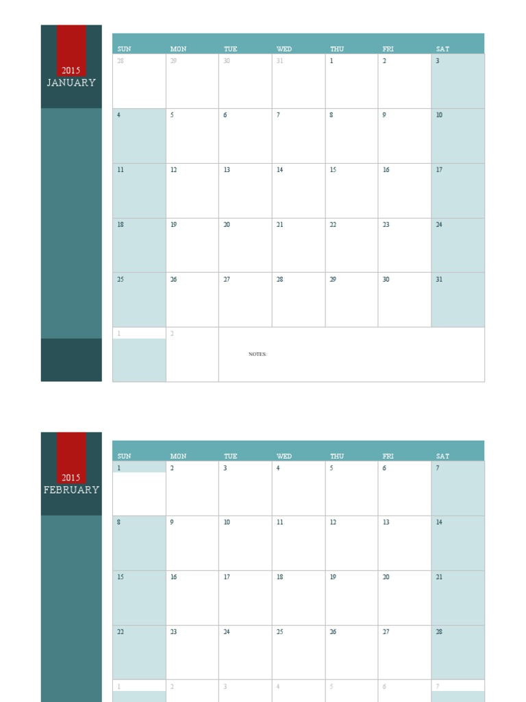 Any Year Calendar | PDF