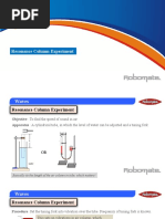 Resonance Column Experiment