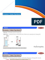 Resonance Column Experiment